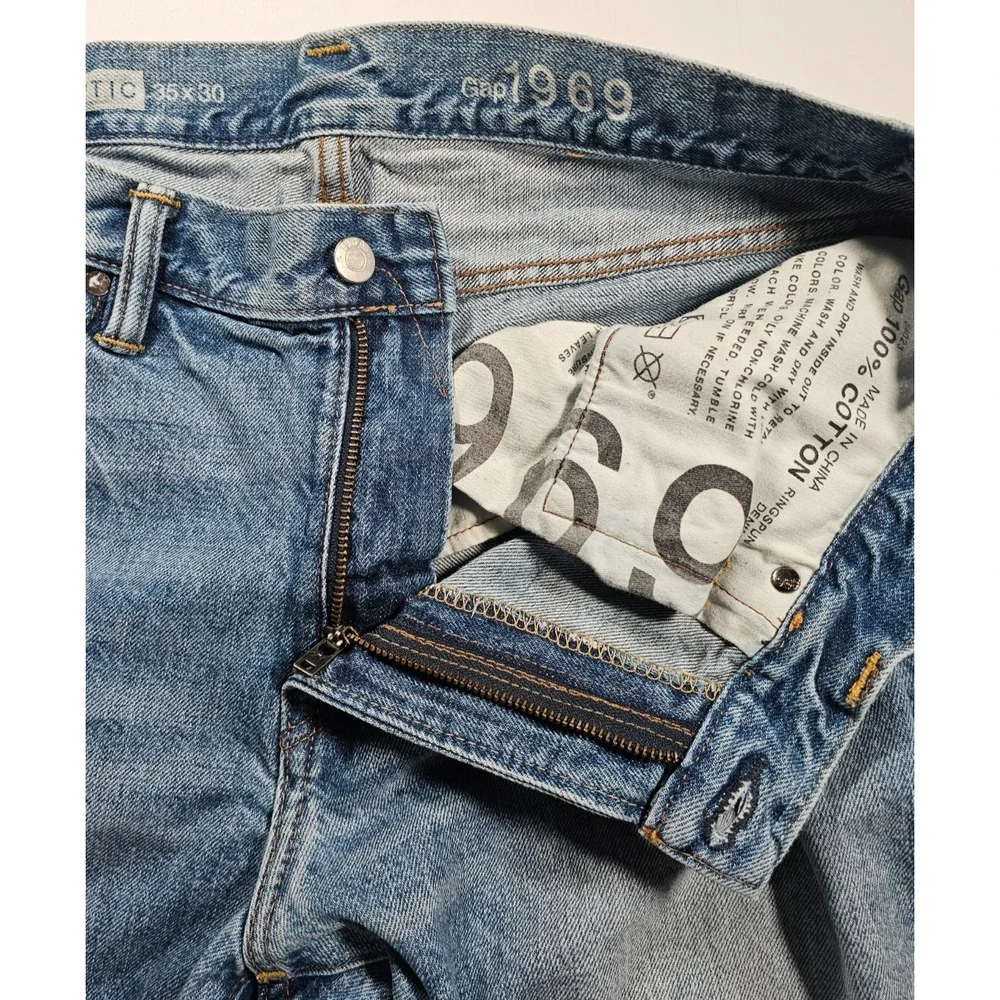 Gap 1969 Ringspun Denim Loose Fit 35X30‎